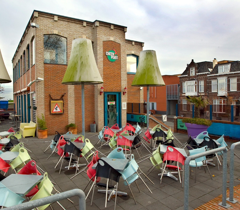 De roemruchte coffeeshop Checkpoint in Terneuzen [foto: VOC]