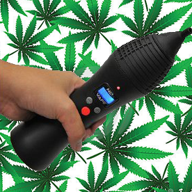 Een foto van de vaporizer die Spirocan als medisch apparaat wil registreren hebben is er niet, maar het zal wel lijken op deze portable vaporizer