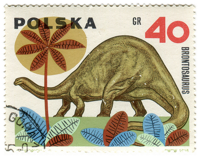 Is dat nou en wietblad op deze Poolse postzegel? [foto: Karen Horton/Flickr]