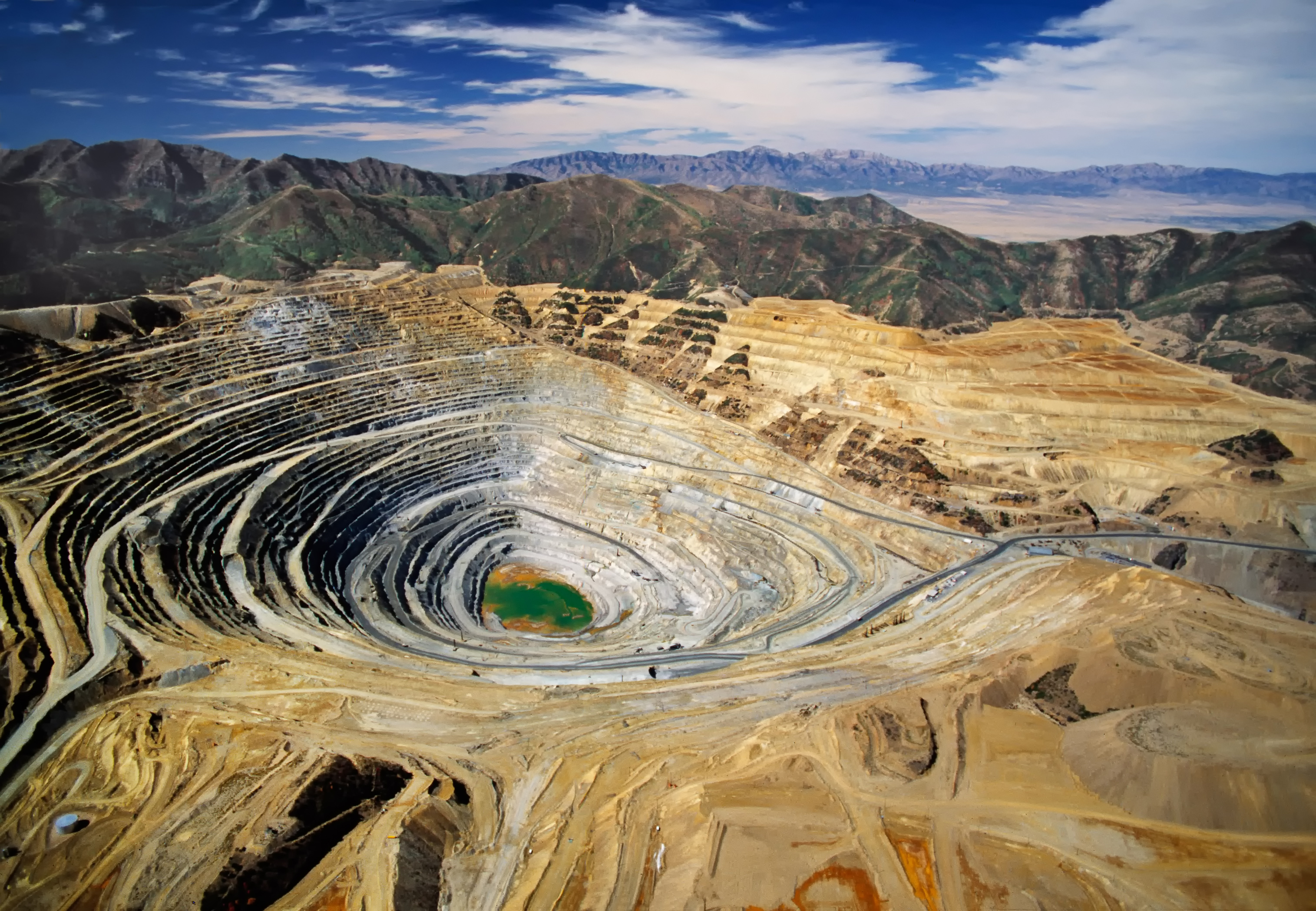 Zo ziet het mooie Zambiaanse landschap eruit als de koperindustrie er mee aan de slag gaat...