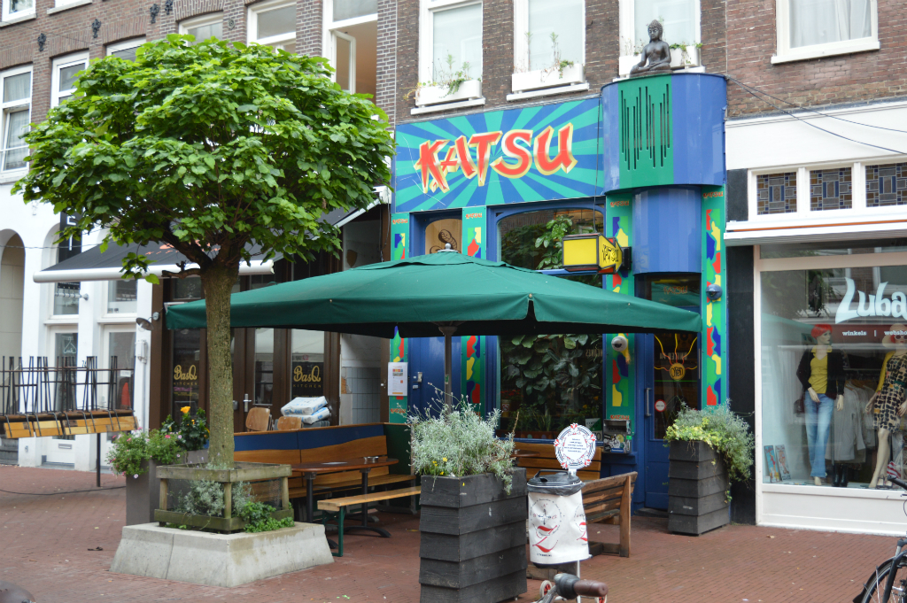 Coffeeshop met terras amsterdam