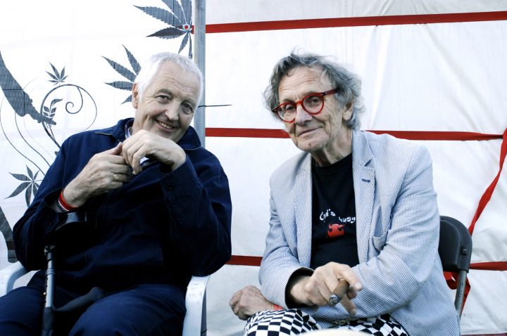 Willem-de-Ridder(rechts)-en-Henk-Poncin-Cannabis-Bevrijdingsdag-2014_foto_db