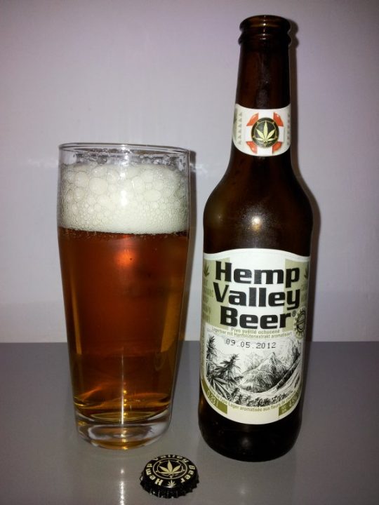 hemp valley fles en glas