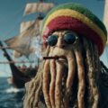 Kijk, Pirates of the Caribbean in vette THC reggae mash-up