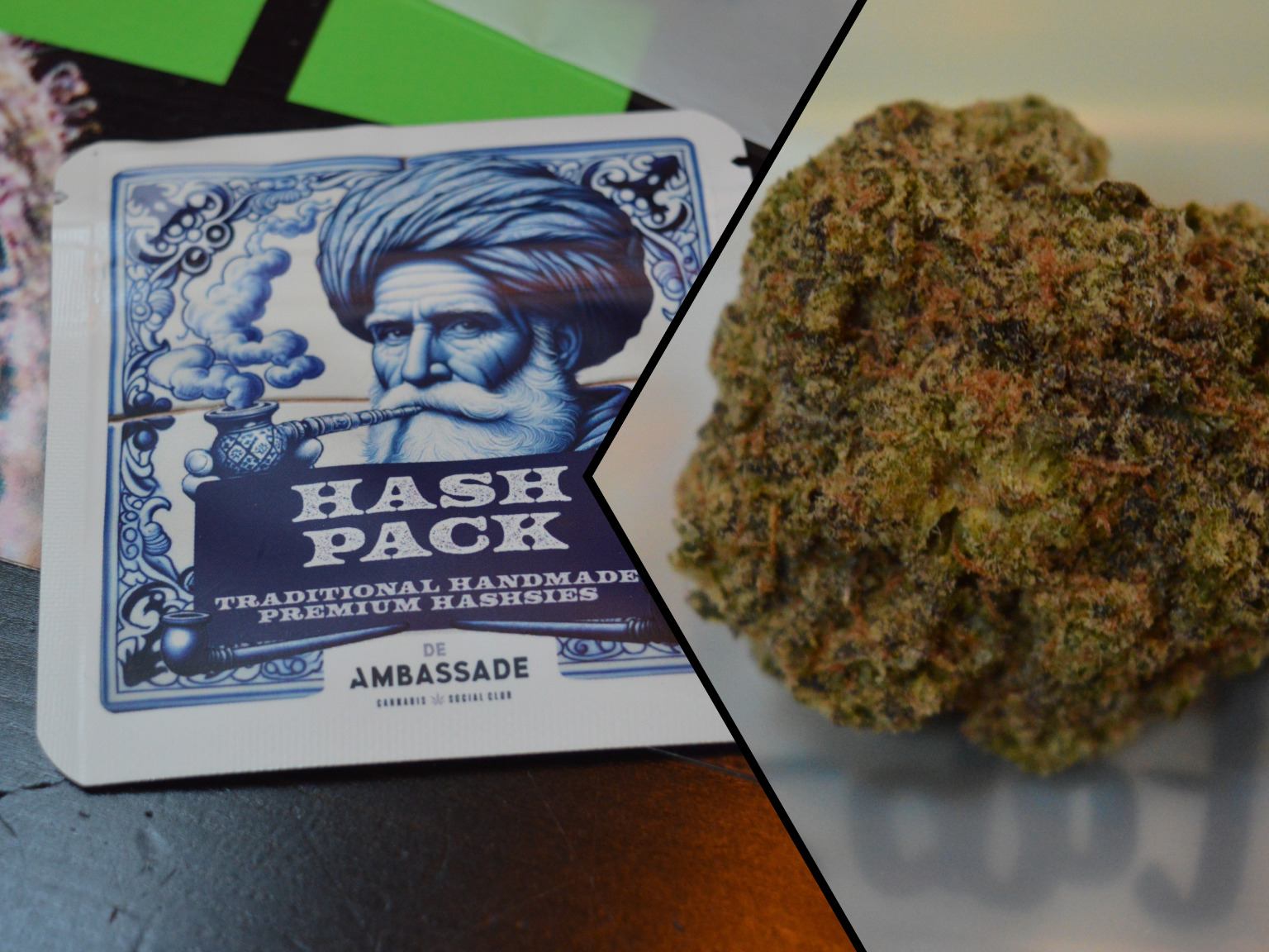 Rode Libanon en Sugar Tabz van De Ambassade