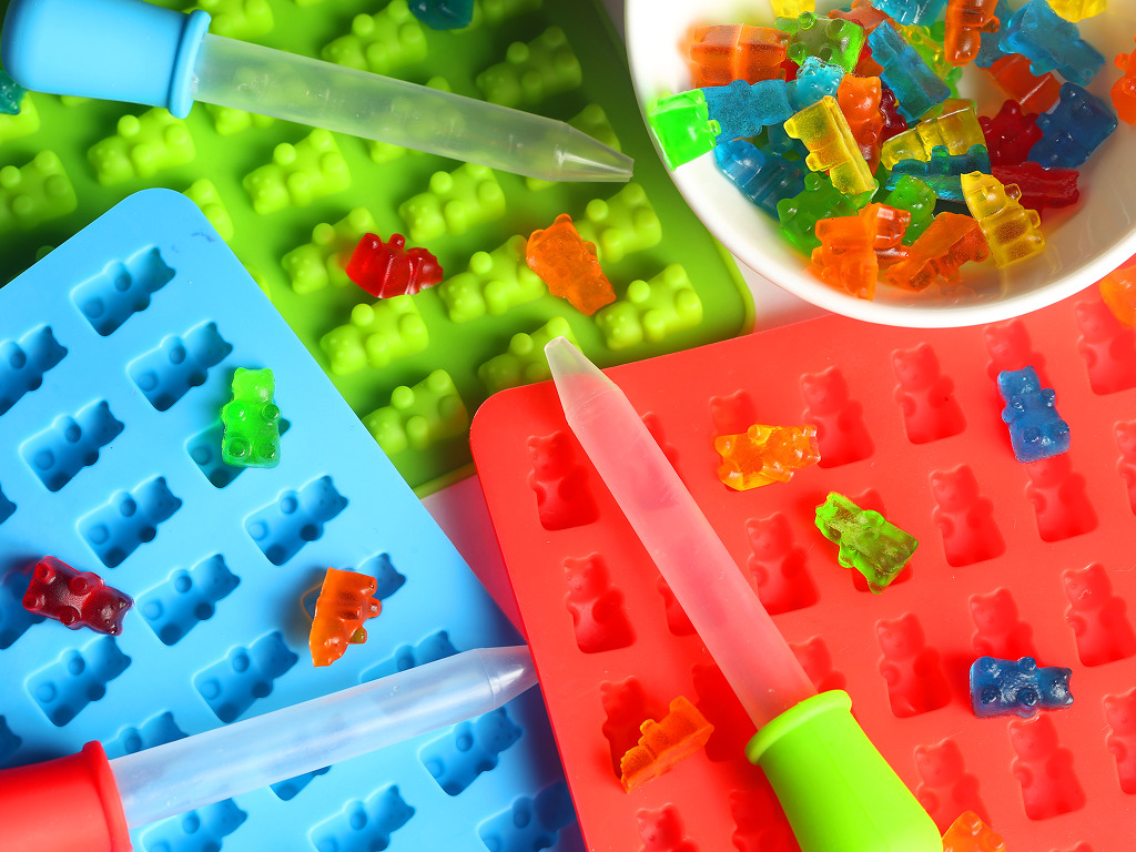 wiet gummies siliconen vorm