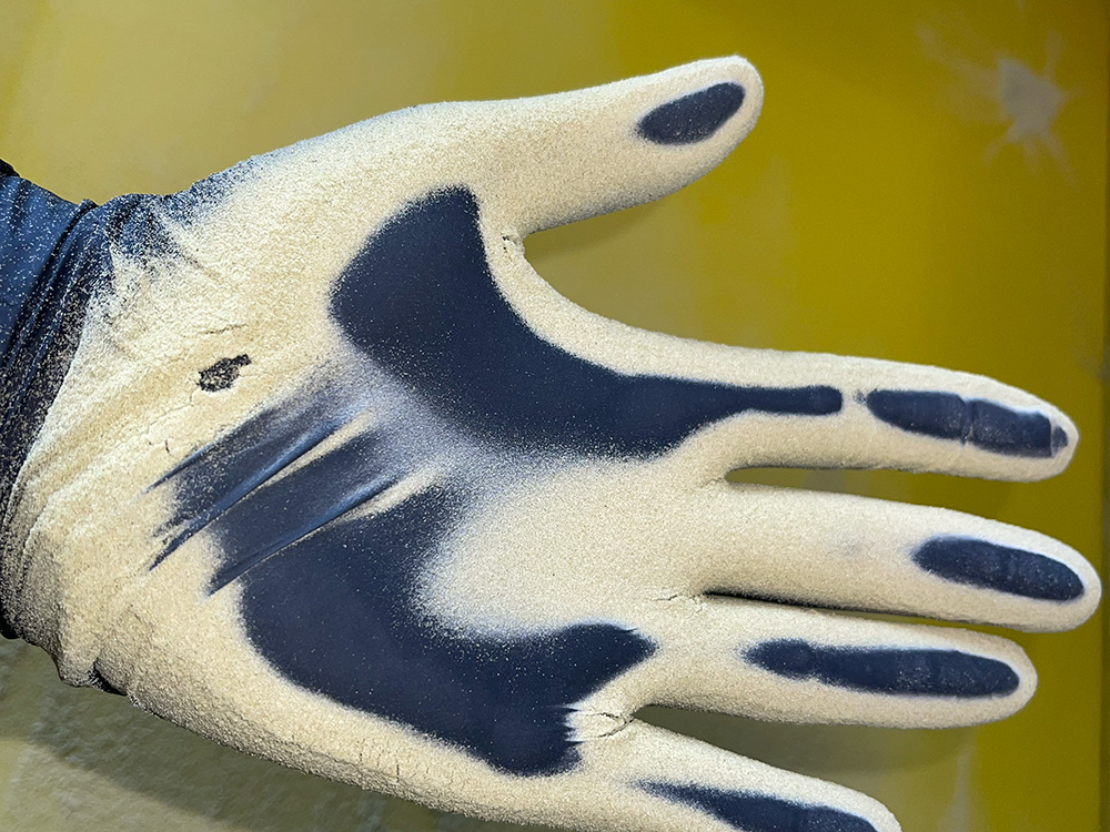 Rubber handschoen tech