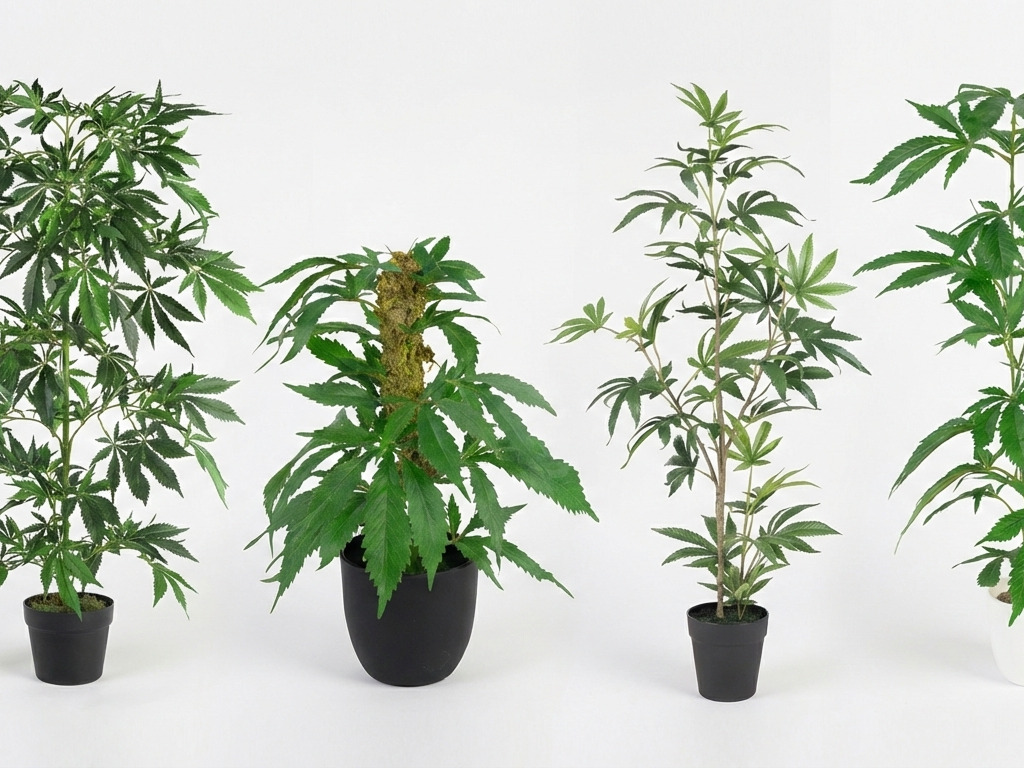 4 van de 6 kunst wietplanten op CNNBS.shop