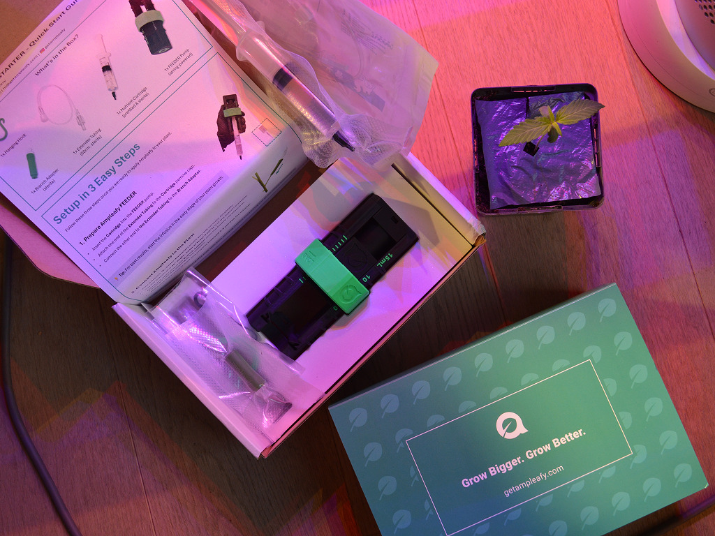 De Ampleafy infuuspomp