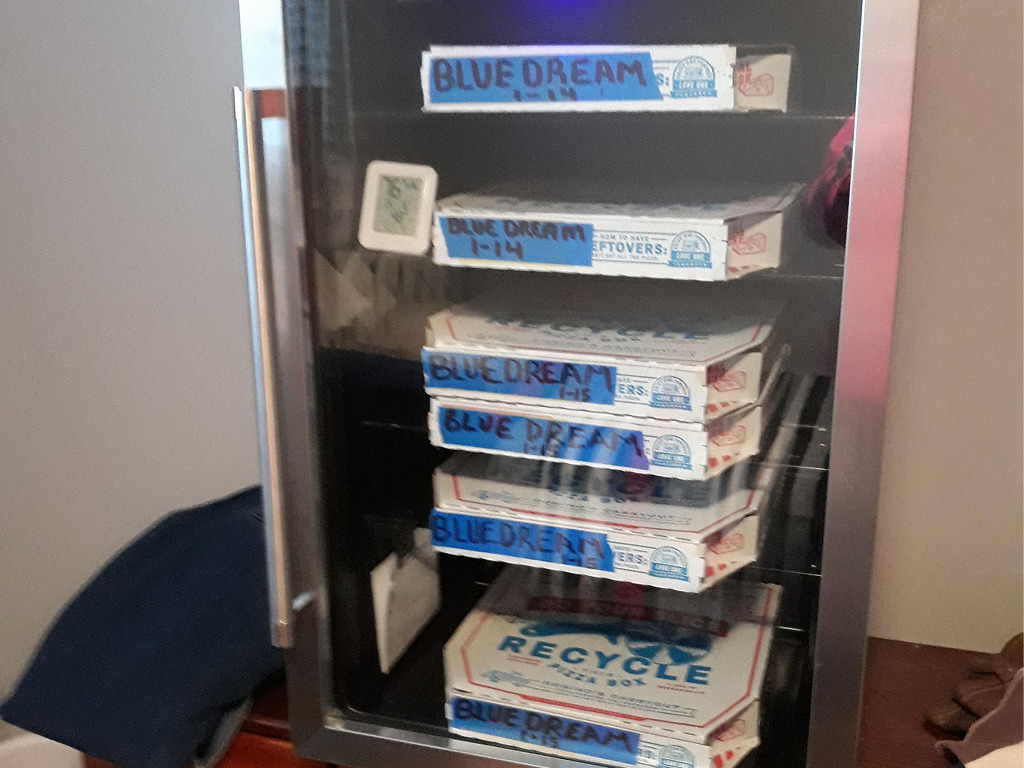 Cold Curing in wijnkast