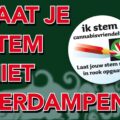 Woensdag stemmen voor de gemeente 🙏 doe het wietvriendelijk!